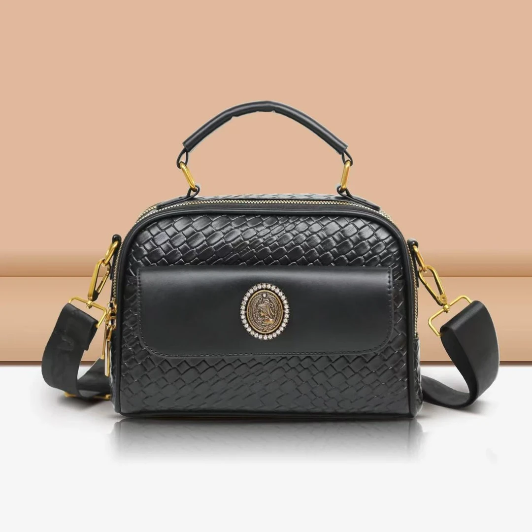 正 6605 黑色 女包【长24高18厚10cm】