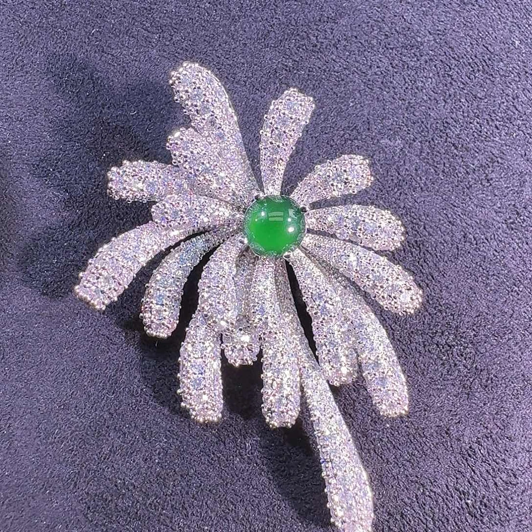 翡翠未镶嵌颈饰蛋面