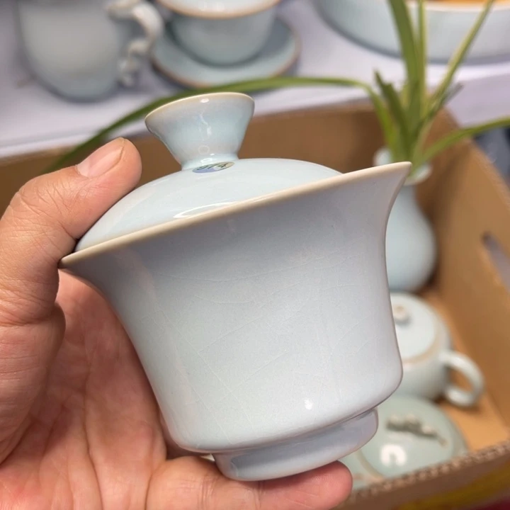 佛***微汝州原矿原釉微瑕974