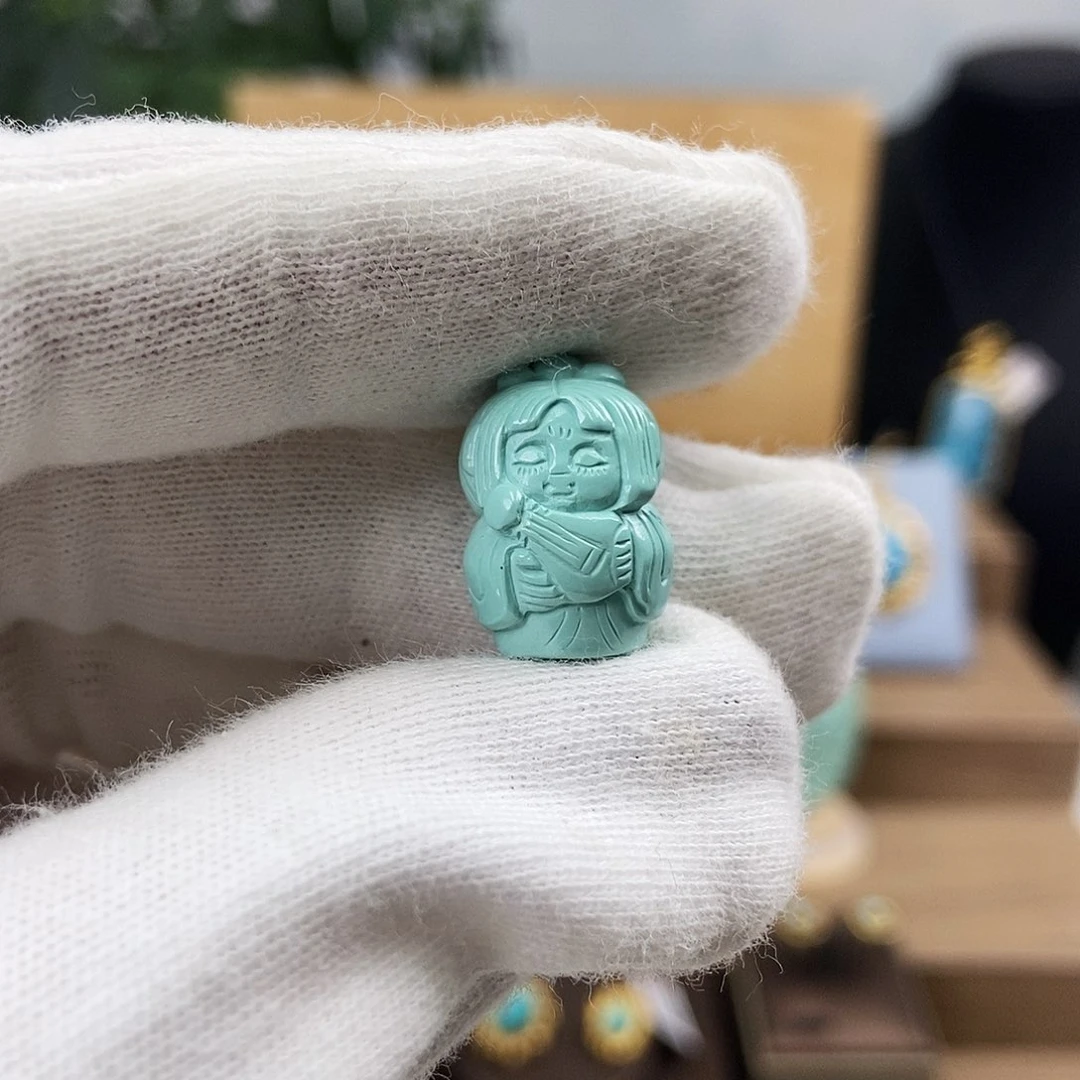 未镶嵌绿松石珠宝奇石