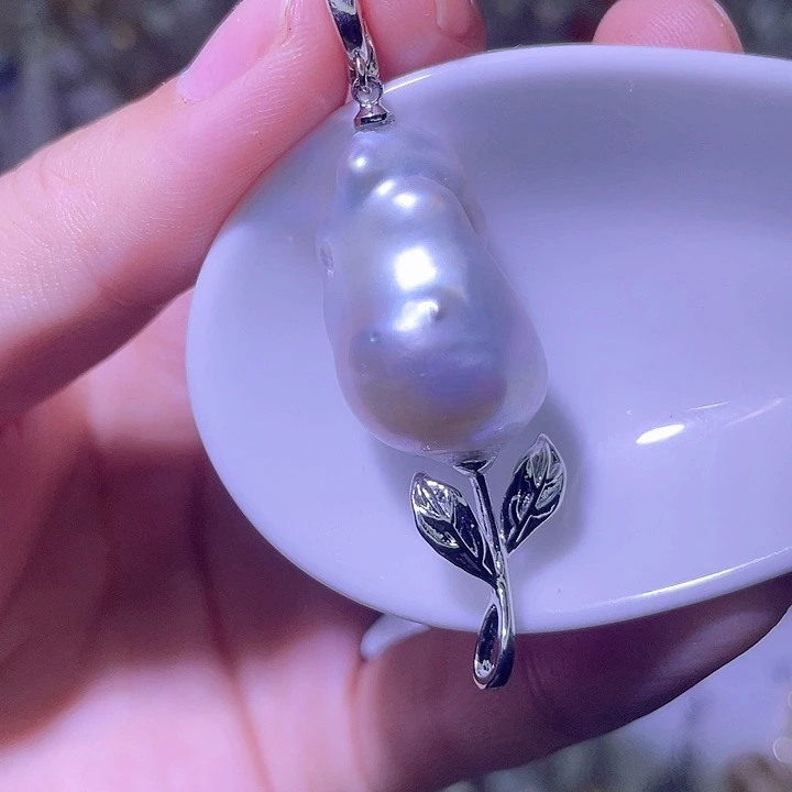淡水珍珠合金颈饰44