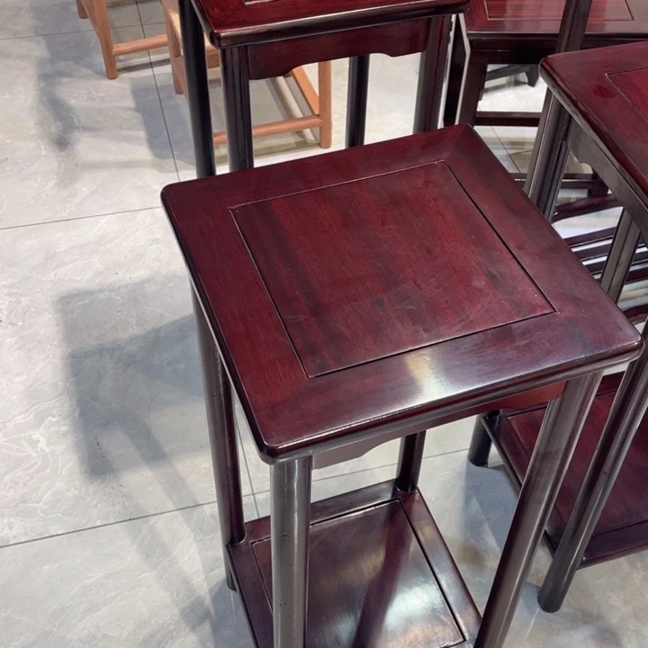 钢***好家具花梨木类花架