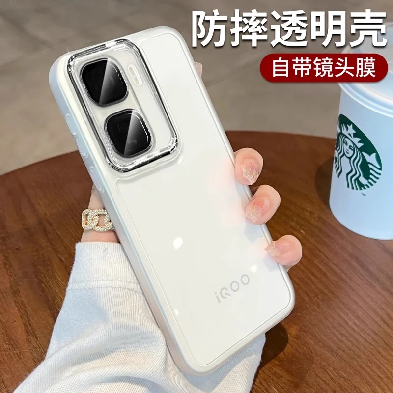 适用iQOONEO10手机壳新款neo10Pro全包镜头透明软硅胶防摔保护套