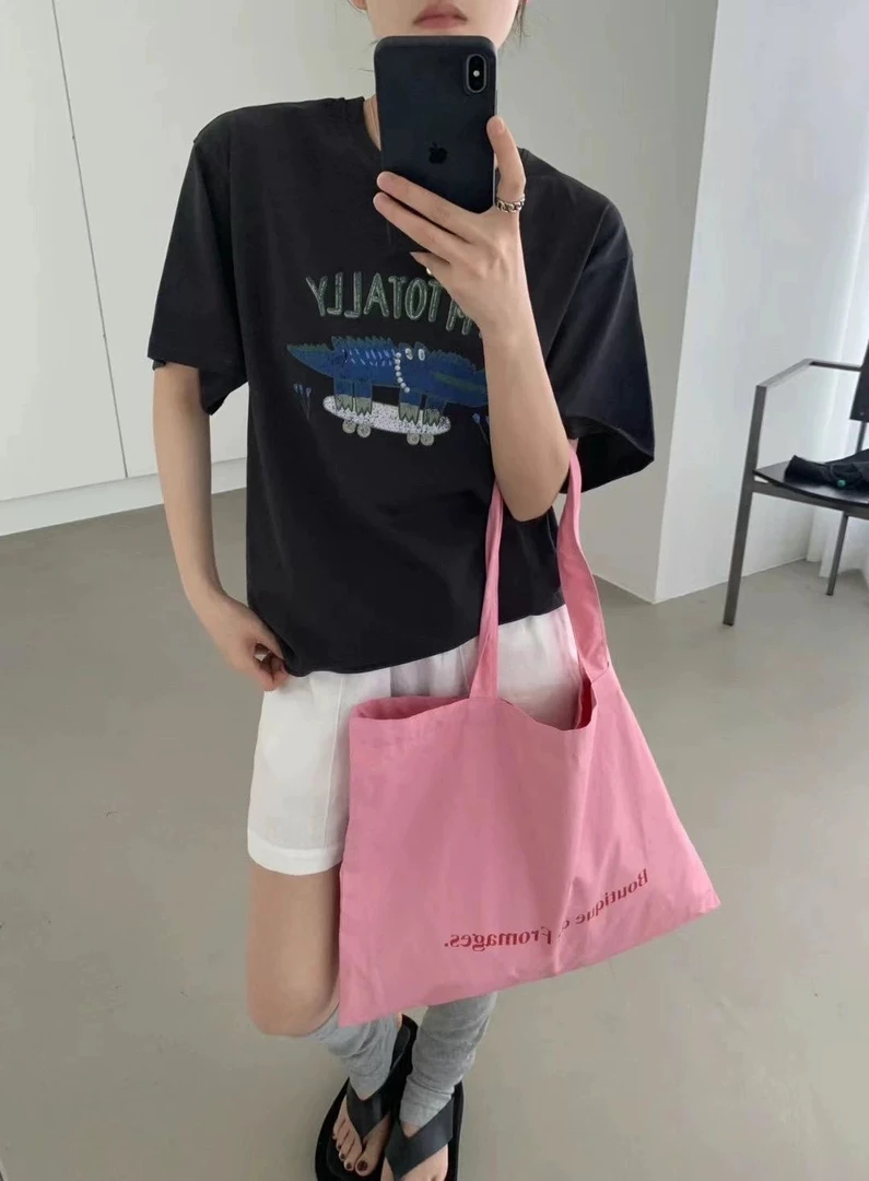 程程甄选  透气舒适雪花棉卡通恐龙休闲T恤8333