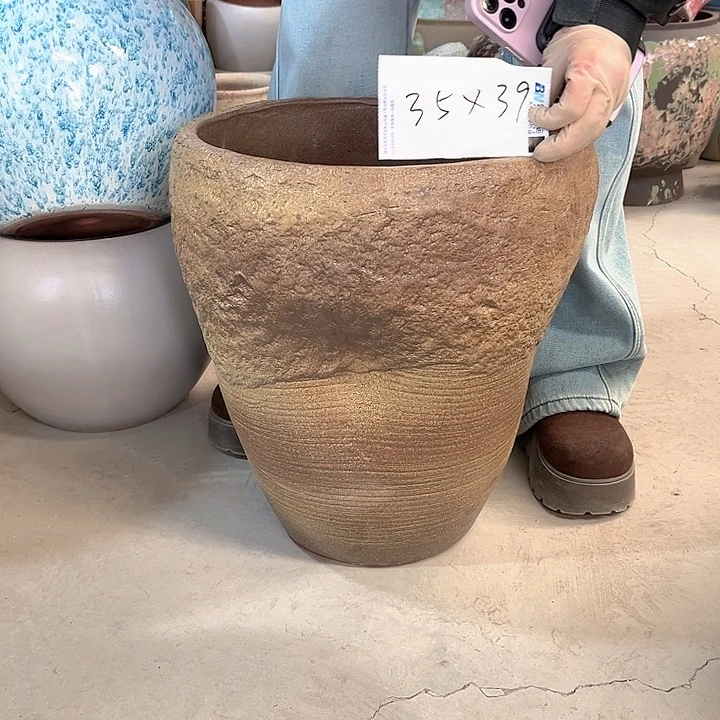 正品口35高37花盆……