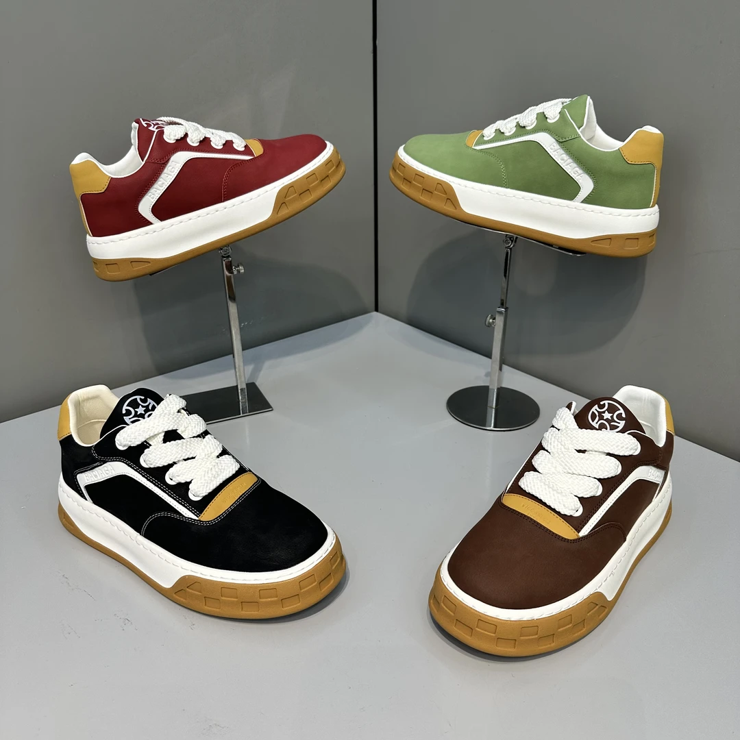 欧洲站潮牌新款男士个性运动时尚青春小众软底高端日常潮流潮鞋