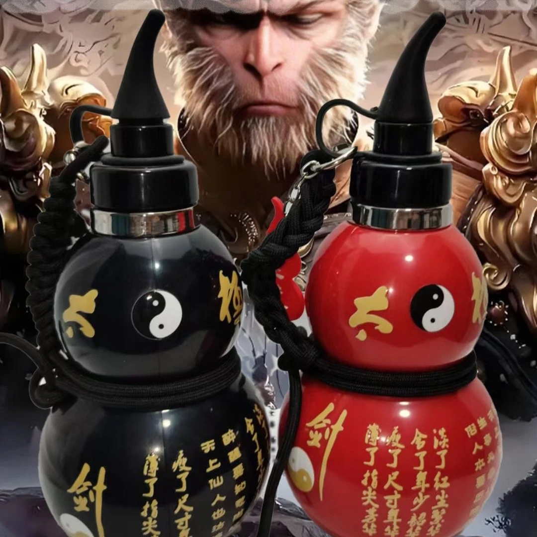 太极新款悟空户外上上签运动水壶葫芦保温杯大容量不锈钢葫芦神话