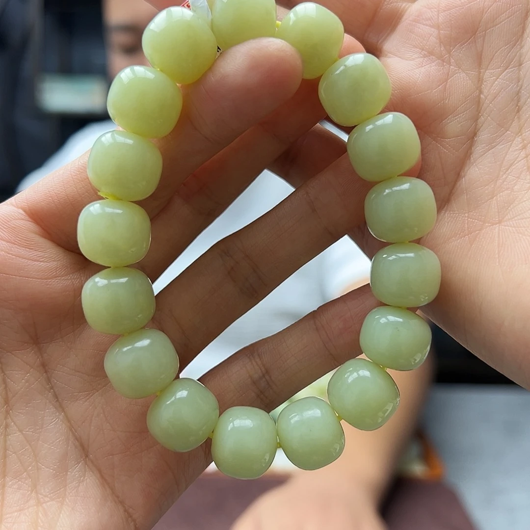 手链未镶嵌和田玉12黄口