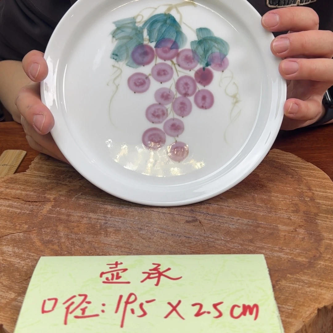 瓷片景德镇陶瓷手工手绘制作