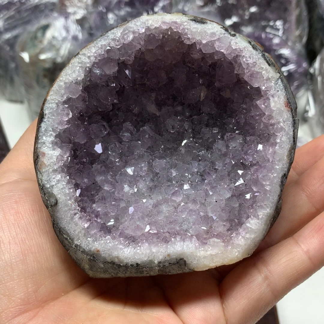 用***7摆件未镶嵌紫晶紫水晶