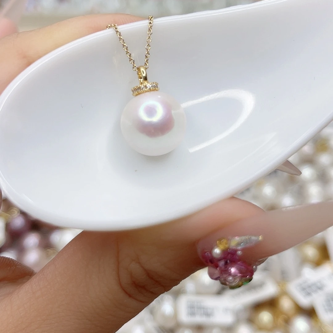 淡水珍珠合金吊坠(赠链)