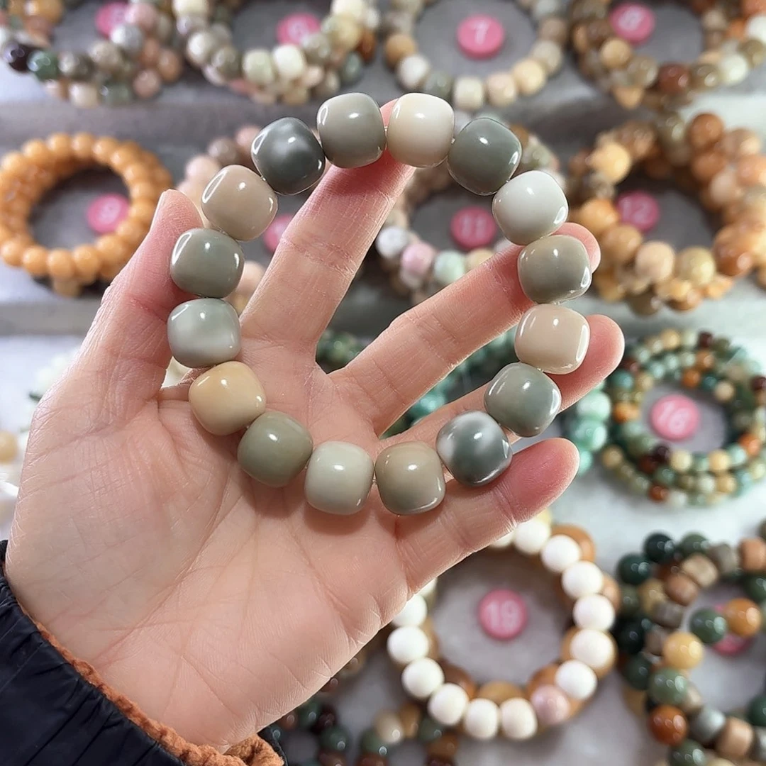 菩提根/象牙果手串离***.