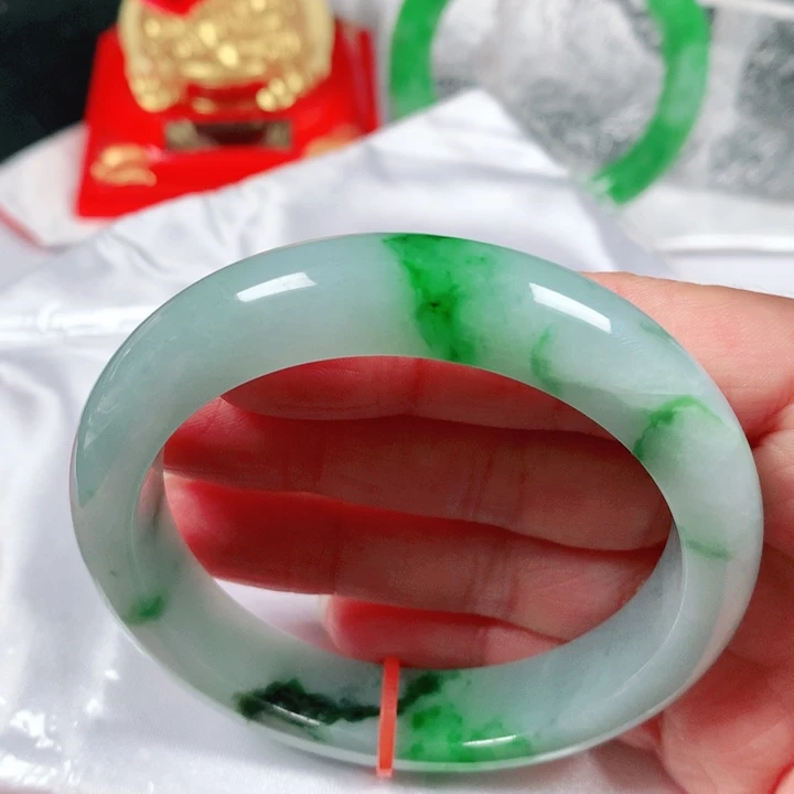 未镶嵌手镯翡翠  编号DH1104 正圈56-57