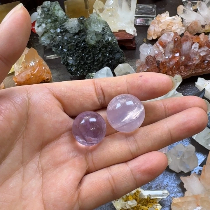 冬***东珠宝半成品水晶未镶嵌