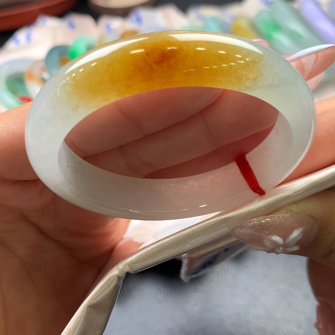 未镶嵌手镯（贵妃镯）翡翠46号