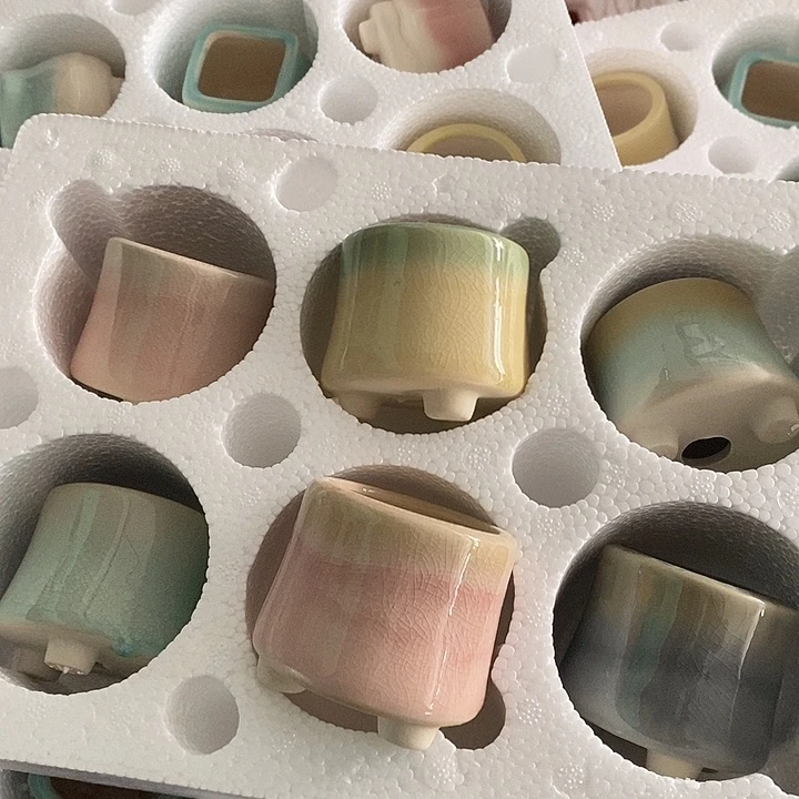 红陶【满10米包邮默认微瑕疵】6个浮力