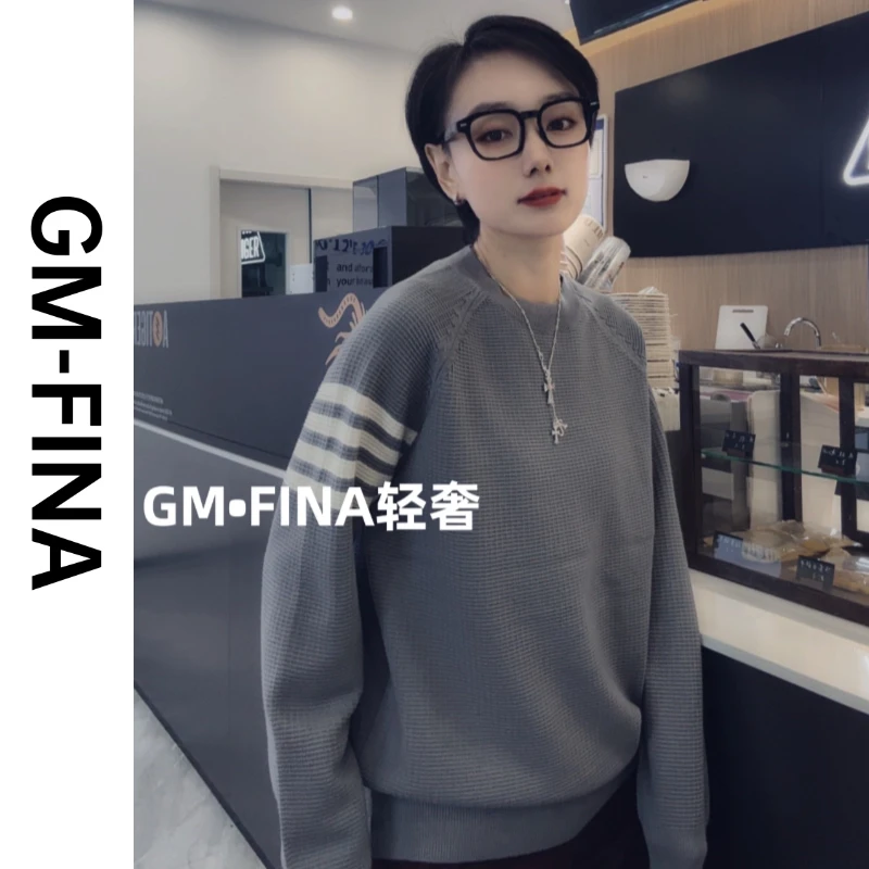 GM-FINA男士冬季毛衣时尚圆领内搭打底衫线衣6290【YT】