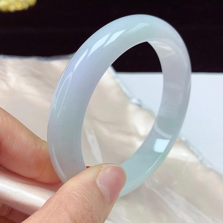 未镶嵌手镯翡翠57圈无纹裂