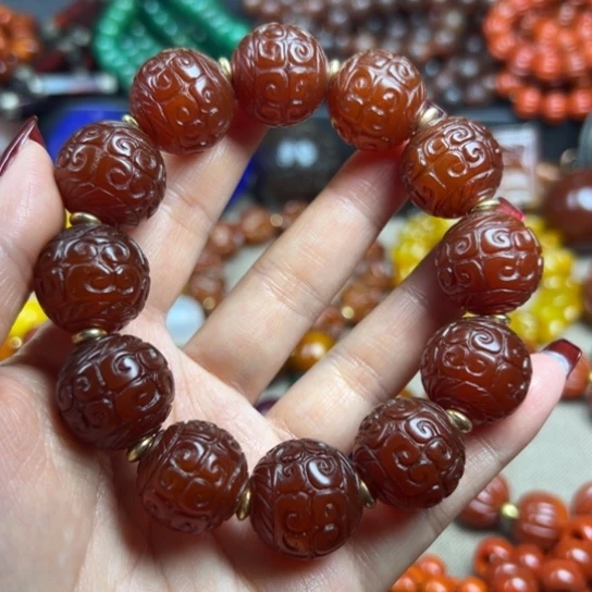 玛瑙/玉髓颈饰未镶嵌无****）