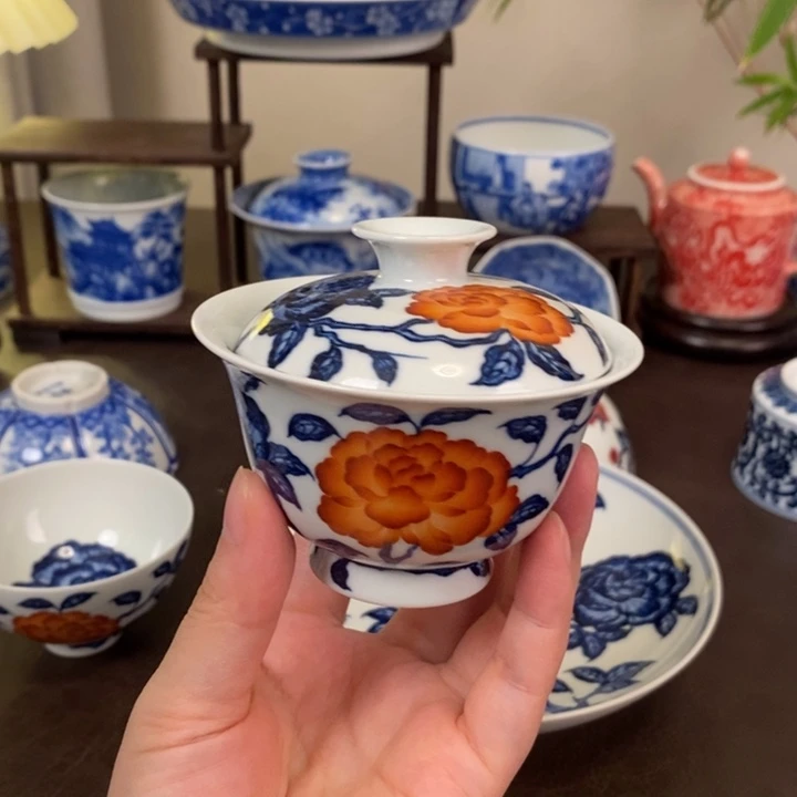 景德镇陶瓷手工手绘