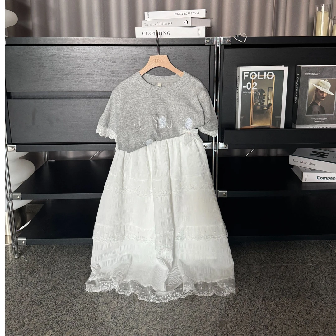 女童时尚百搭休闲套装2525