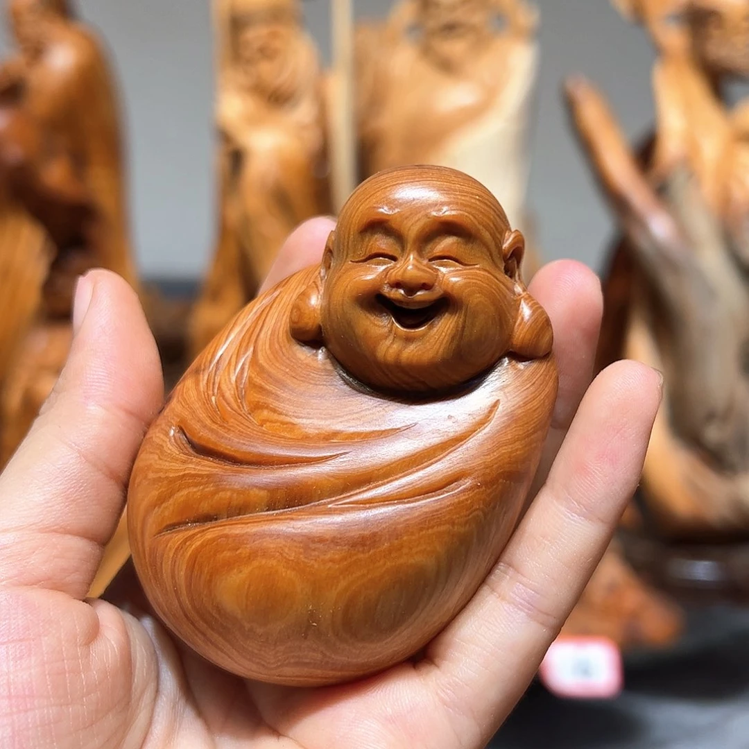 柏木崖柏木手把件摆件