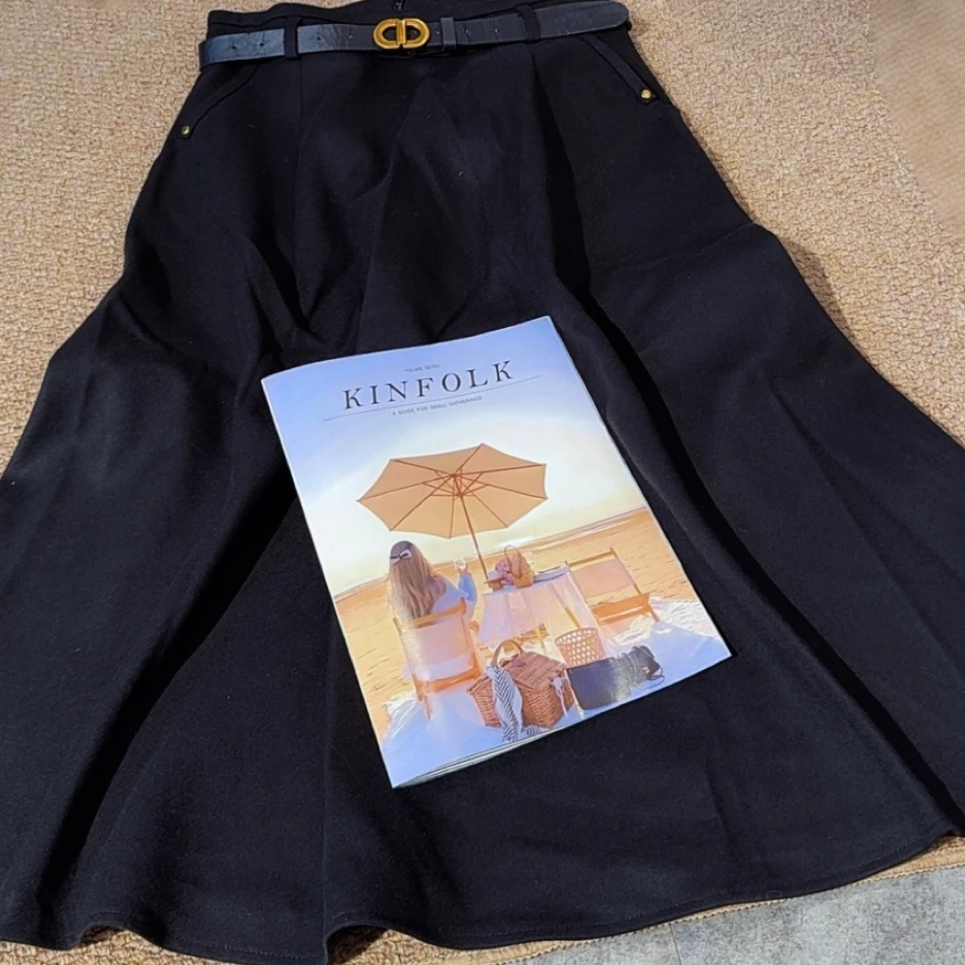 卓约姿色大摆裙3826