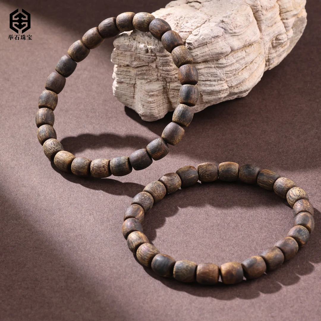 沉香【举石珠宝】T0714-111-024沉香手串（一件/多样性发/约7mm）I