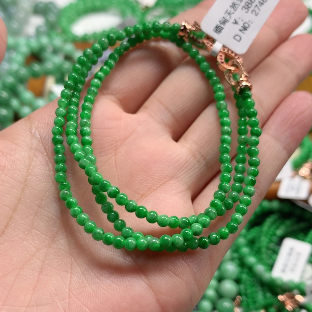 翡翠未镶嵌手链翡翠