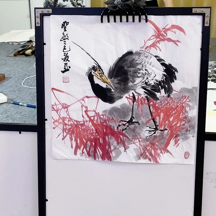 国画张圣敏先生纯手绘作品