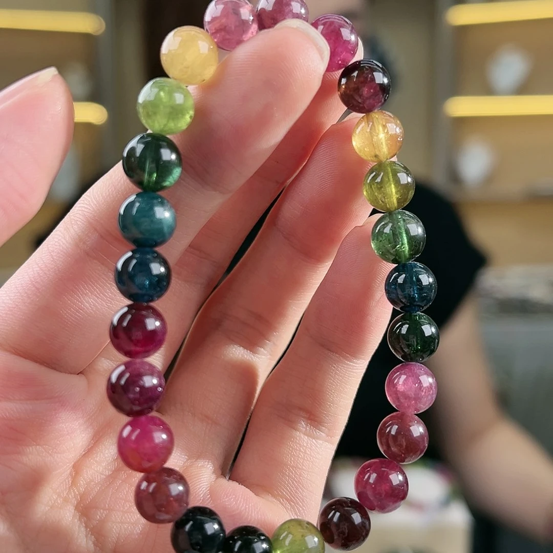 碧玺（多样性发一件）7mm未镶嵌碧玺