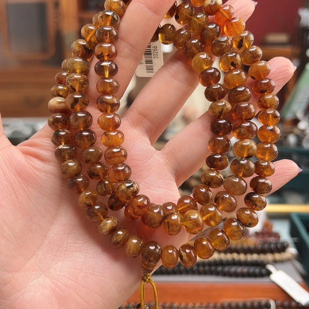 裸石琥珀未镶嵌抚顺琥珀六20266