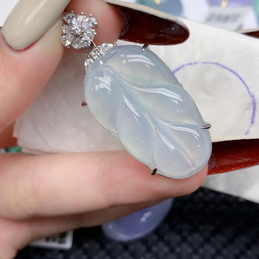 翡翠未镶嵌颈饰天然缅甸翡翠a货百元以上9元证书费自理