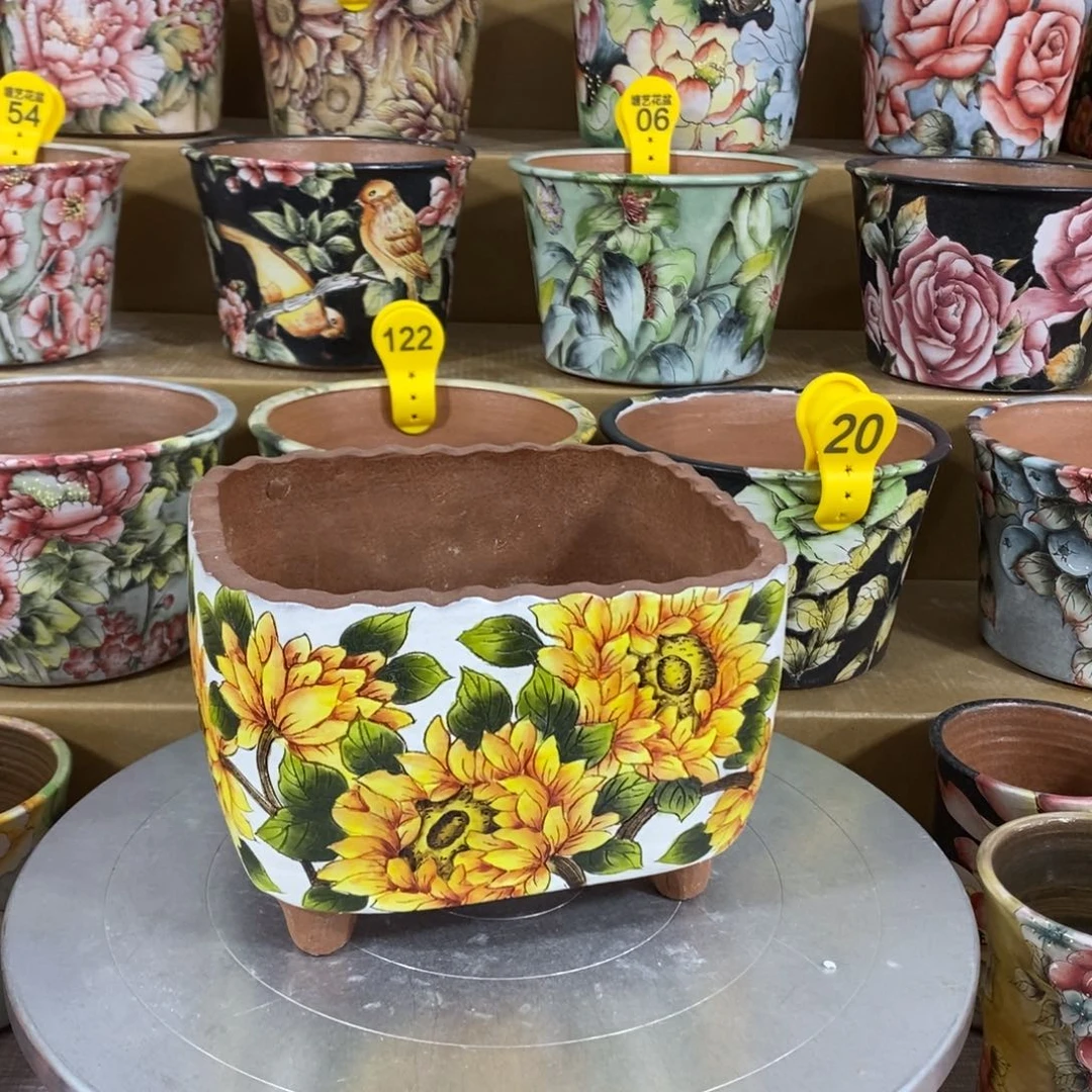 景德镇精品博采美盆15.5/13/12