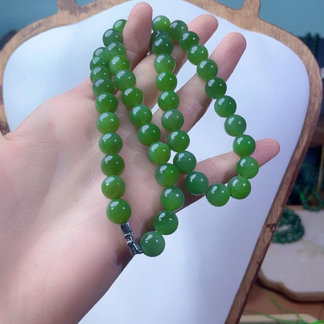 和田玉未镶嵌颈饰10