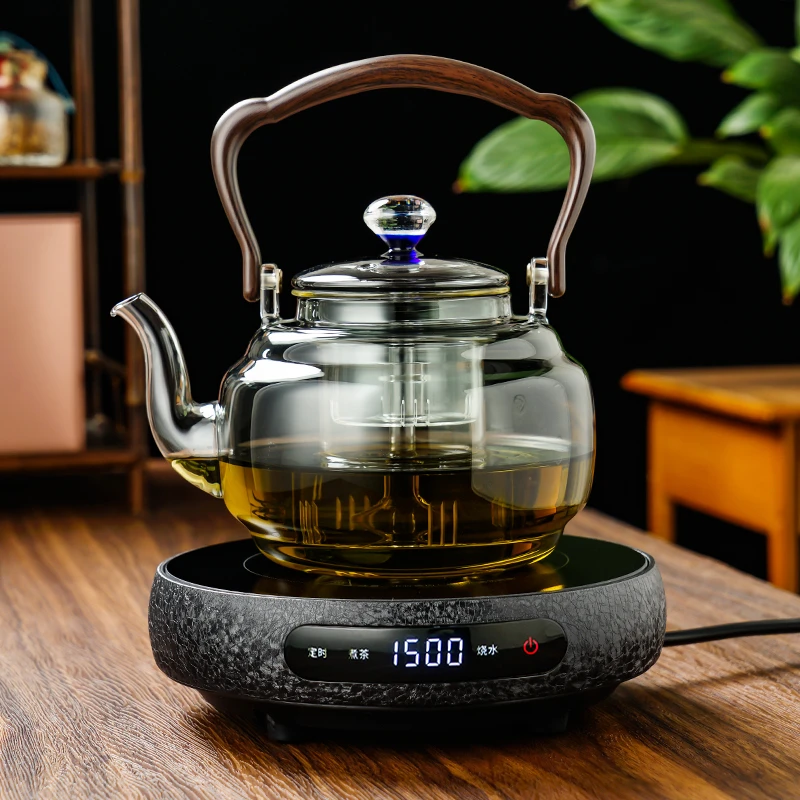 电陶炉煮茶器用耐高温茶水分离电陶炉专用茶具提梁壶煮茶器
