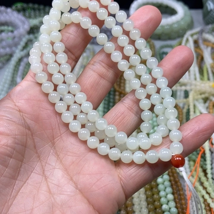 J***9和田玉未镶嵌颈饰6