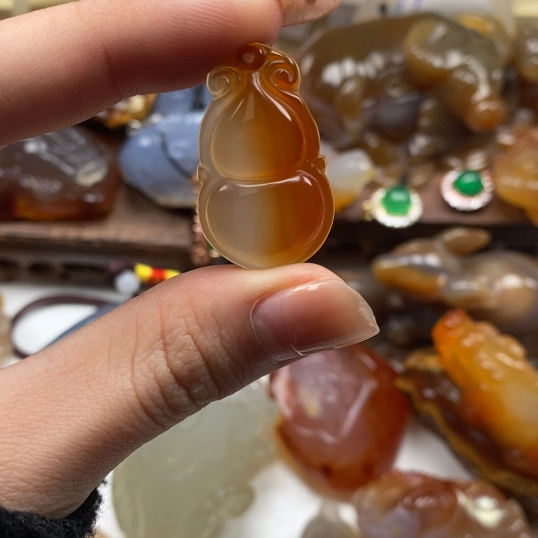 玛瑙/玉髓未镶嵌颈饰