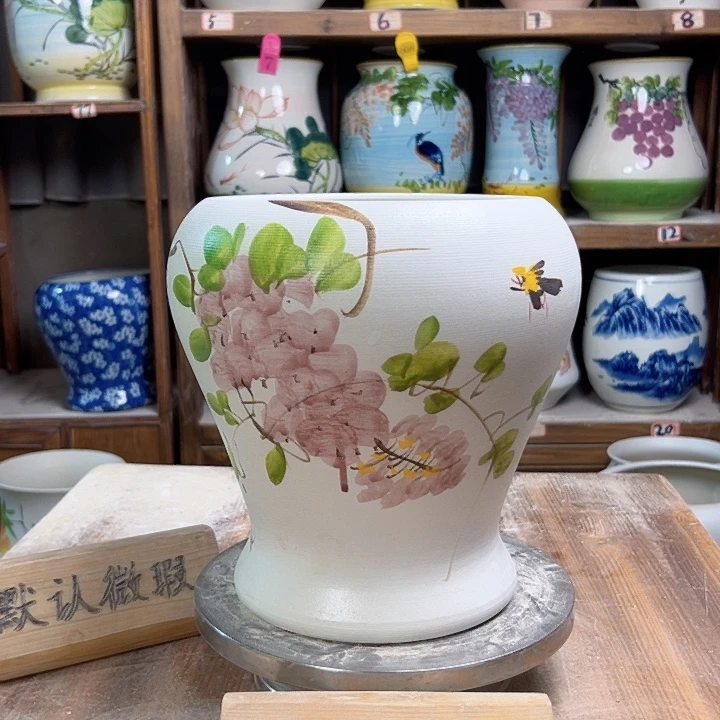 鱼尾紫藤 新款新款陶瓷陶瓷