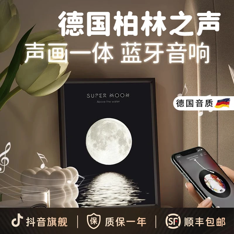 德国柏林之声高端星空治愈灯光蓝牙音响画装饰小夜灯礼品灯光音箱