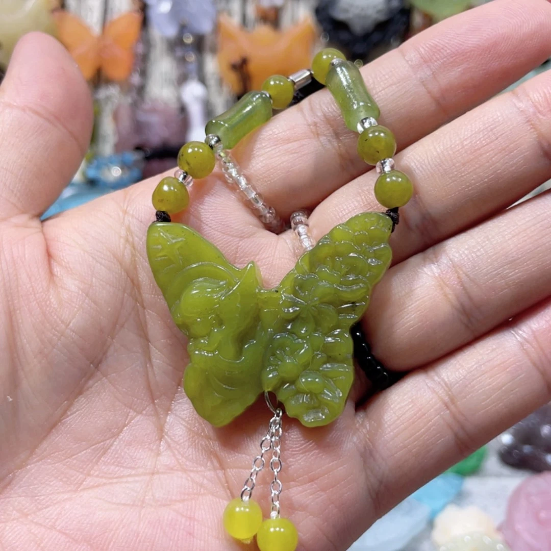 【闪购商品】未镶嵌岫玉颈饰46吊坠