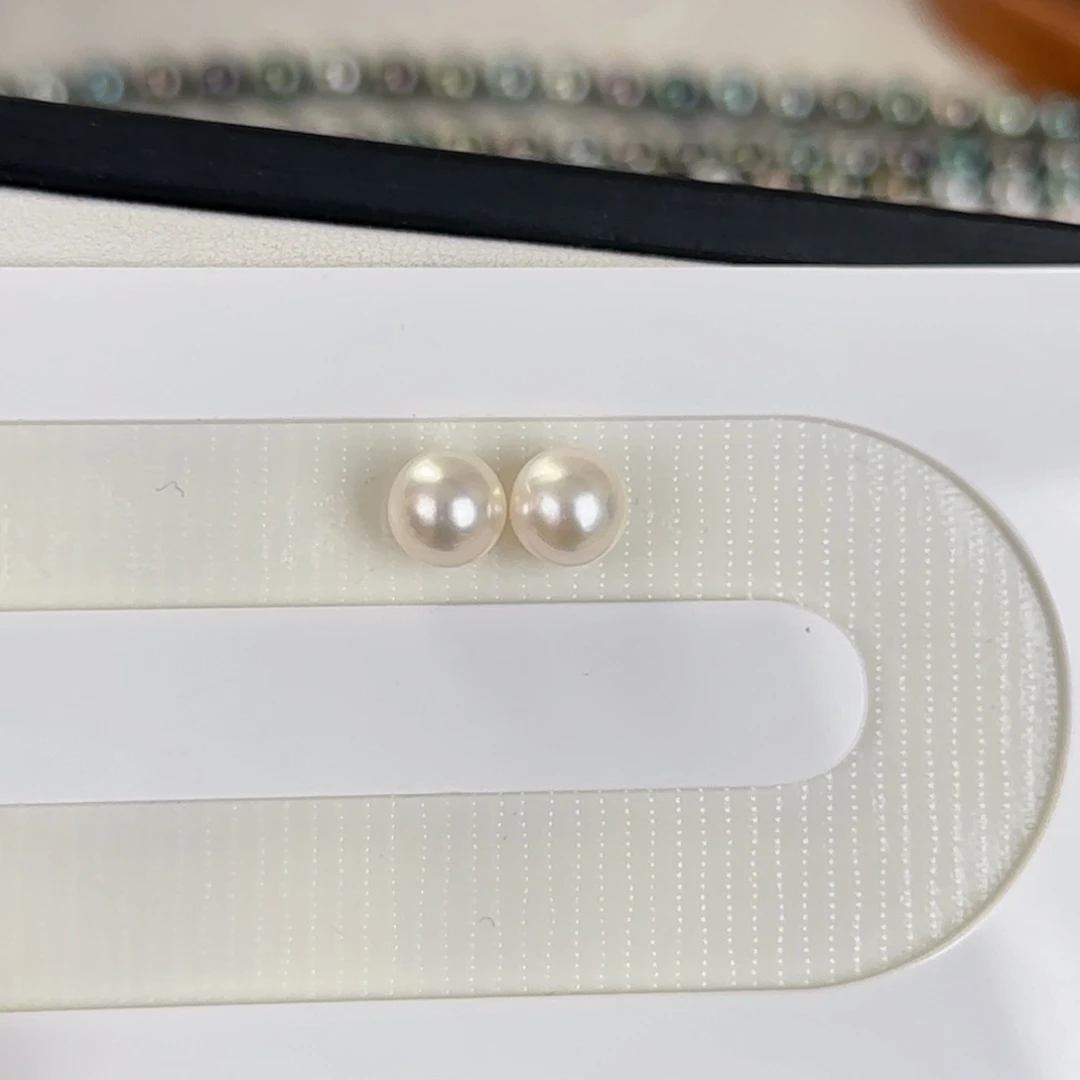 海水珍珠裸珠未镶嵌Ak裸珠8-8.5mm可定制爱