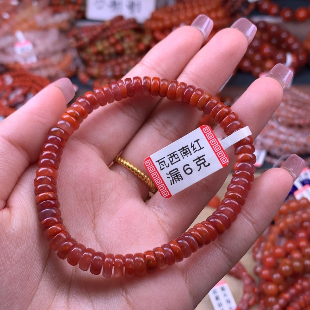 未镶嵌手链南红玛瑙28号