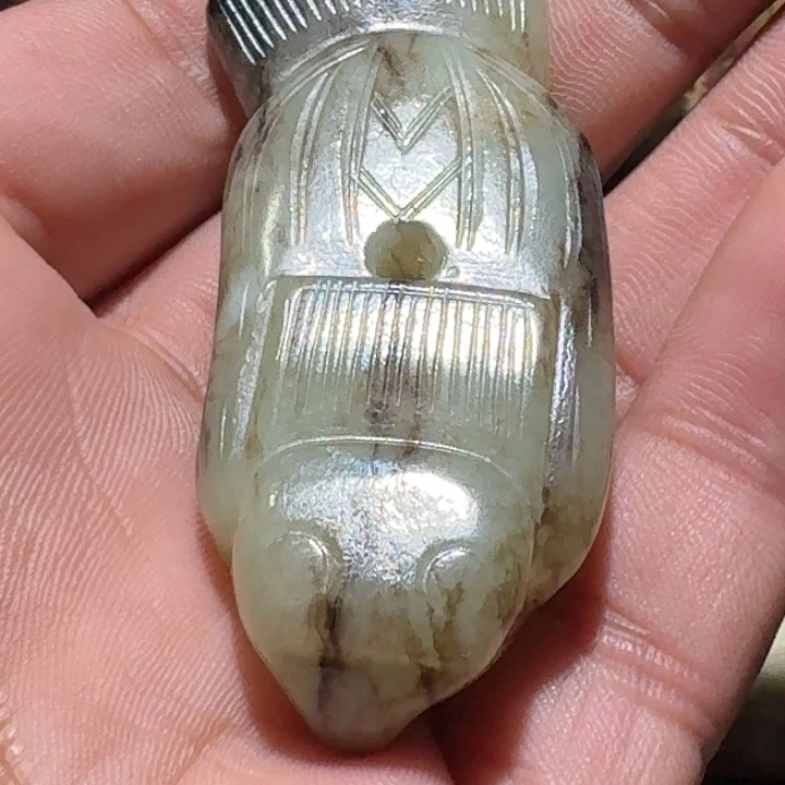 和田玉（糖玉）颈饰未镶嵌用****5