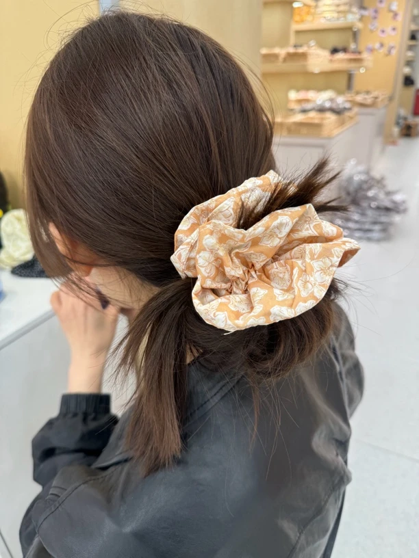 早春系列碎花小蛮腰发圈