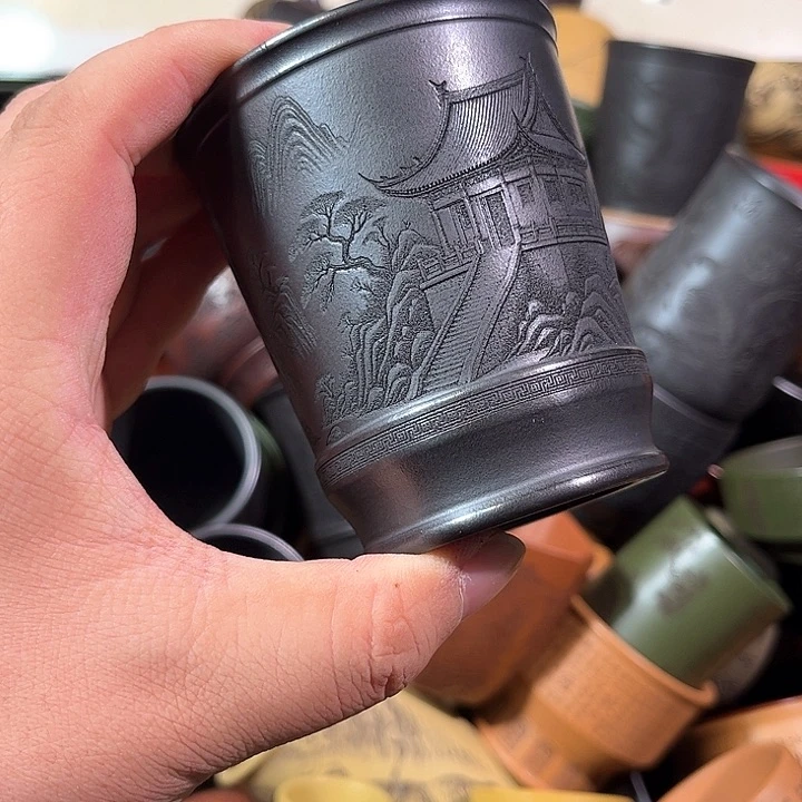 茶杯紫砂全手工紫砂主人杯