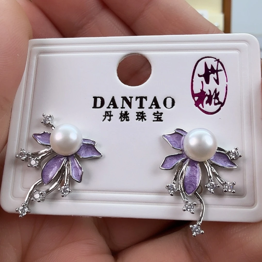 淡水珍珠未镶嵌耳饰