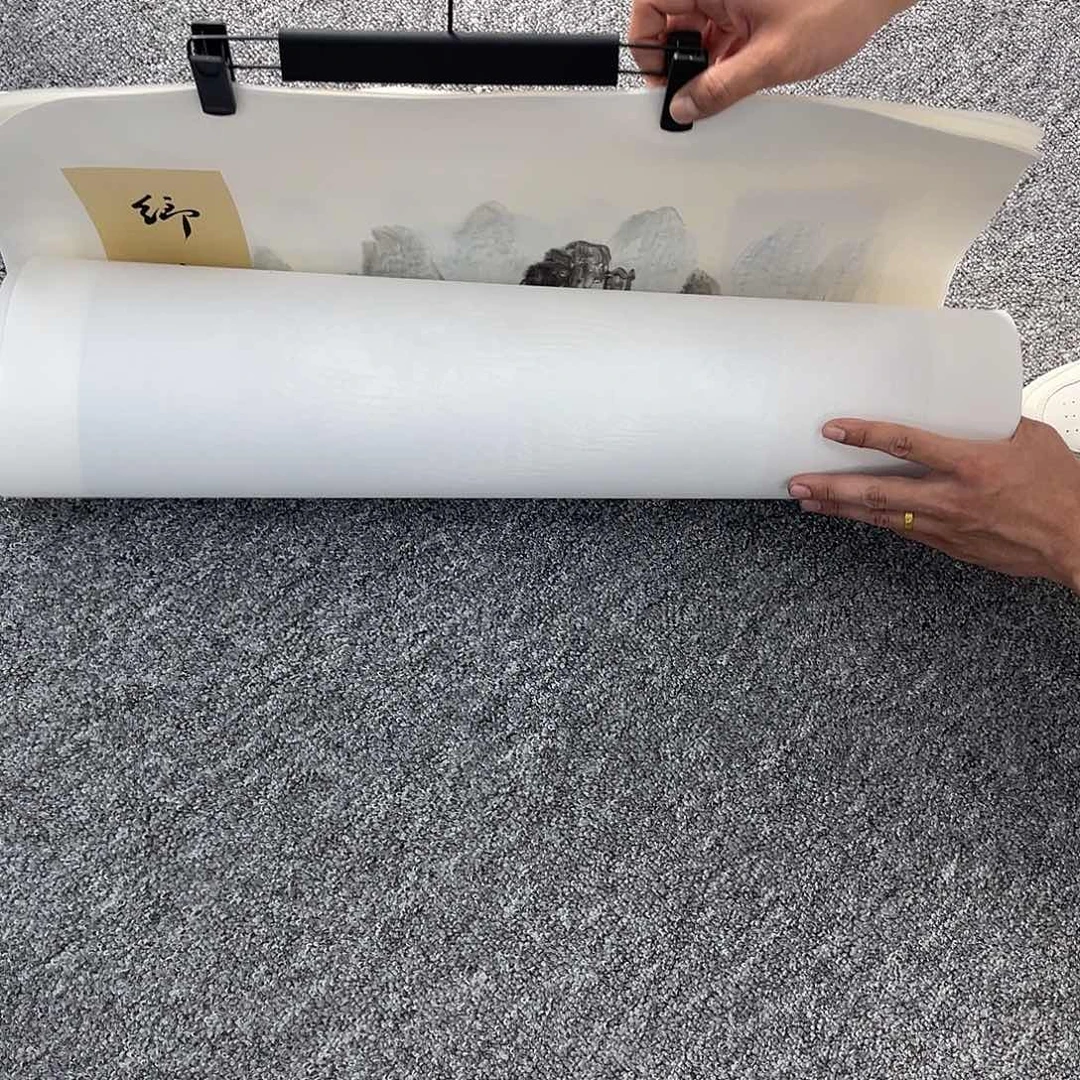 国画纯手工制作的