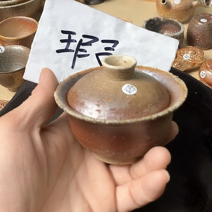 杯妙*?手工粗陶、柴烧茶器