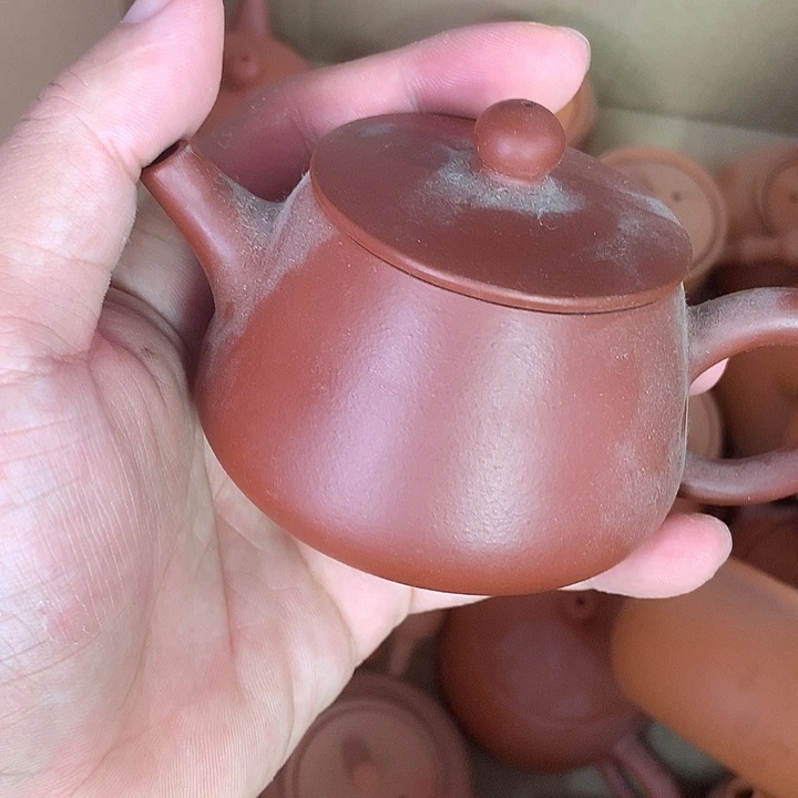 原矿茶具茶壶朱泥周边120